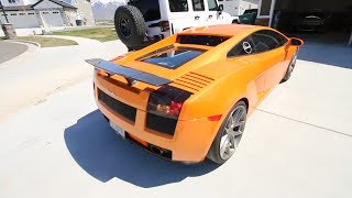 Car shopping in a Lamborghini!!