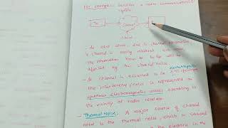 3.1 Noise in Communication System : Introduction to Stochastic or Random Noise