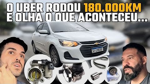 Onix Plus 2020 Opinião do Dono e Uber - Veja as Peças quebradas e a correia dentada banhada a óleo