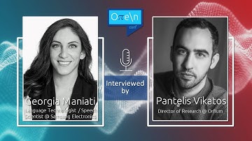 Interview of Georgia Maniati, Speaker of Open conf 2023, by Pantelis Vikatos