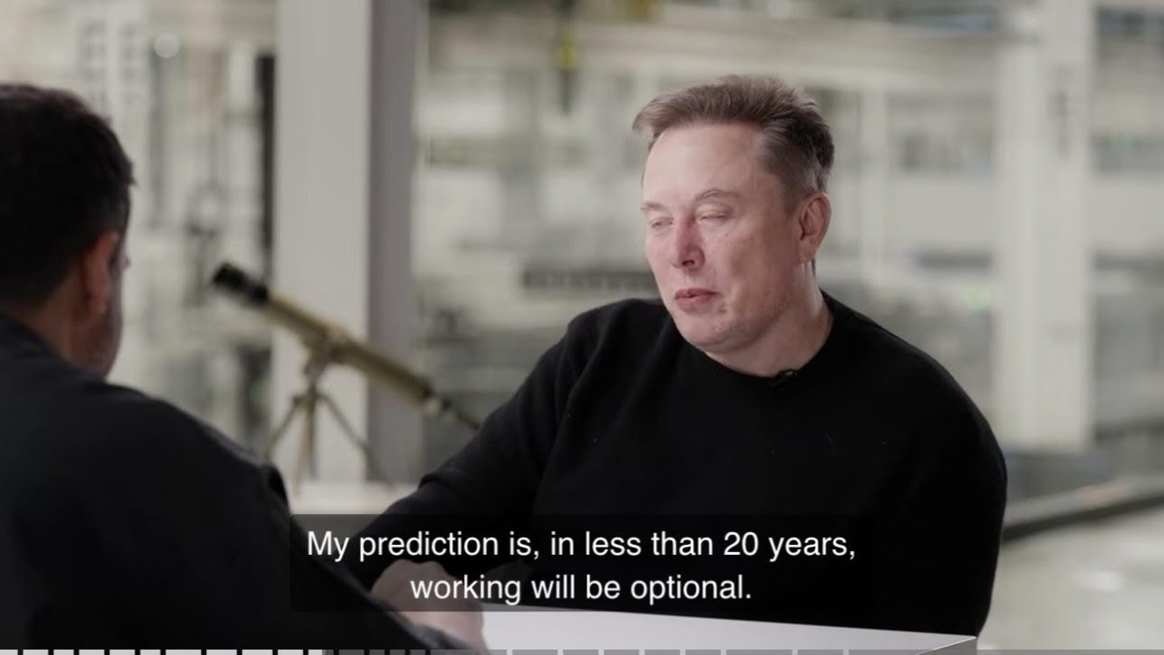 Политический комментарий № 16: Илон Маск: «Работа будет необязательной».