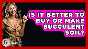 Is It Better To Buy Or Make Succulent Soil? - LearnToDIY360.com