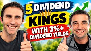 5 Dividend Kings With 3%+ Dividend Yields | Stocks to Buy