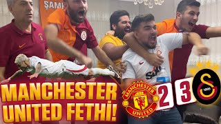 ICARDİ ATTI ORTALIĞI YIKTIK / TANSİYON DOLU TARİHİ ZAFER | Manchester United 2 - 3 Galatasaray