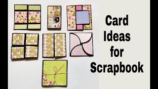 How to Make Cards for Scrapbook | How to Make Scrapbook pages (Requested Video)