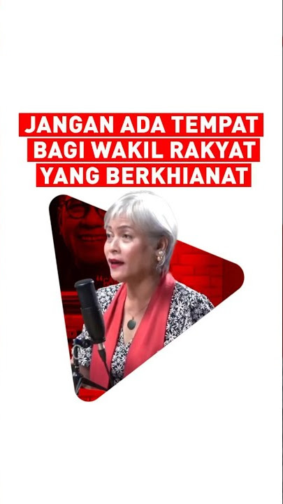 Irma Hutabarat : Jangan Ada Tempat Bagi Wakil Rakyat Yang Berkhianat! #shorts #short