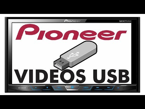 Reproducir videos en radios PIONEER por USB