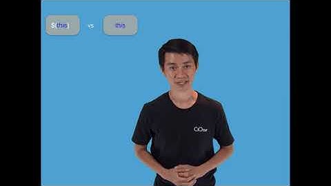 Học jQuery cơ bản bài 16: Tìm hiểu về jQuery this