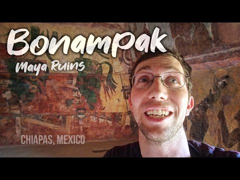 Were Mayans Peaceful? BONAMPAK Ruins, Chiapas Mexico