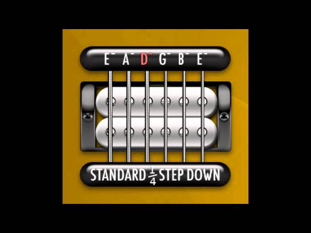 Perfect Guitar Tuner (E Standard - 1/4 Step Down) AC/DC class=