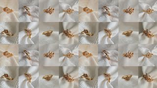 Modern D Finger Ring Design New Huge Collection D Finger Ring Design 2025 Trendy D Ring