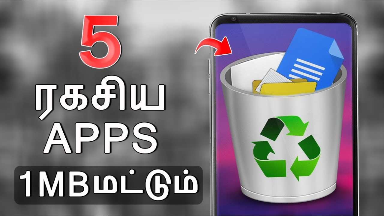 5 ரகசிய APPS 1MB குல் | Top 5 Secret Apps on Playstore | Jonam Tech