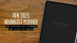 The BEST 2025 MINIMALIST planner Simple Clean 2025 Planner 2025 Planner for men or women