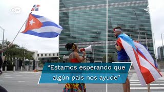 Activistas mantienen protestan contra el gobierno cubano