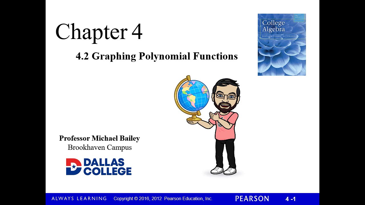 MATH 1314 - 4.2 Graphing Polynomial Functions - YouTube