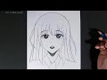 How To Draw Anime Girl | Step by step (Easy Anime Drawing)