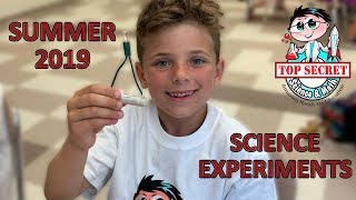 Top Secret Science Experiments Summer 2019