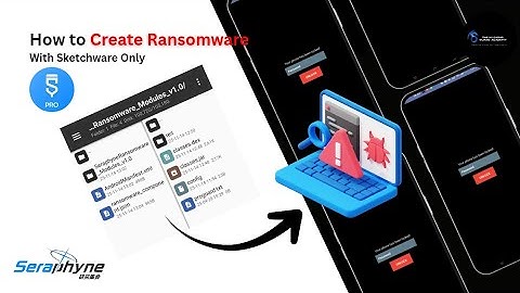 🔥Lock All Apps | Tutorial membuat Ransomware di Sketchware - Edukasi keamanan siber