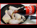 Chicken Leg With Coca Cola 🍗🥤 Fried Chicken Legs Cooking With Coca-Cola Recipe