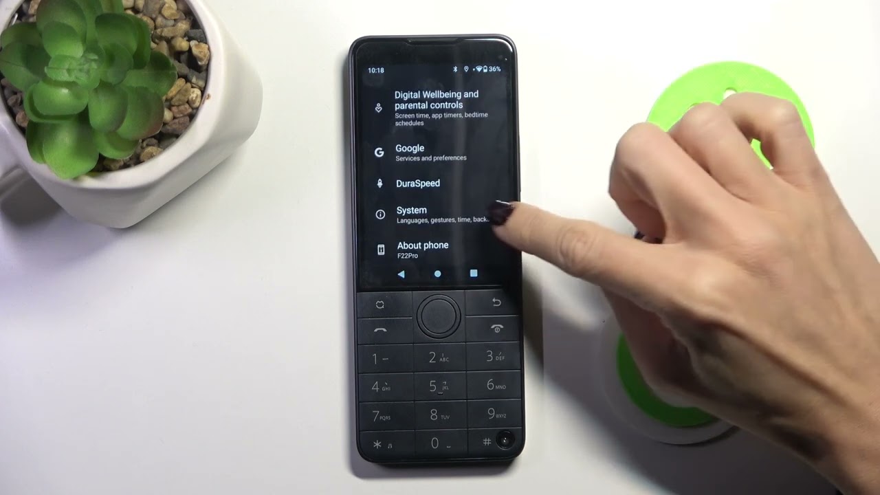 DUOQIN F22 Pro - How to Enable or Disable Automatic Software