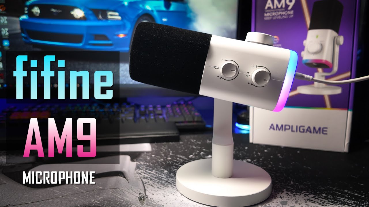 Чи варто купувати fifine AM9? - Динамічний USB C/XLR мікрофон з шумодавом
