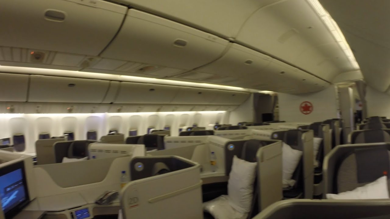 Air Canada Business Class Montreal To Paris 777 300er