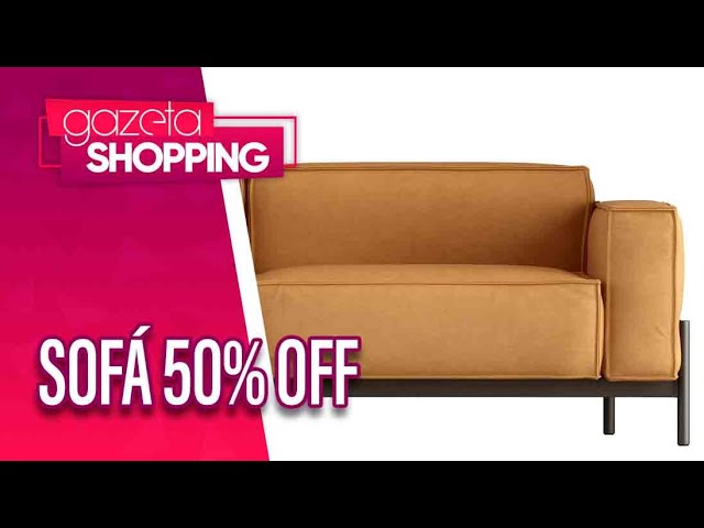 Sofá 50% OFF  I Sofá & Colchões I Gazeta Shopping Sofá 50% OFF  I Sofá & Colchões I Gazeta Shopping