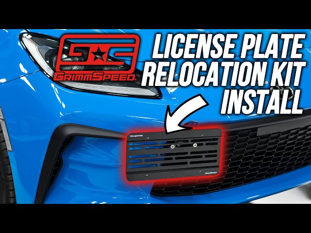 Grimmspeed License Plate Relocation Kit