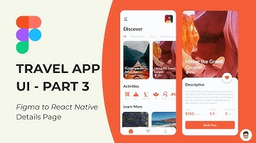 Travel App UI Part 3 - Figma to React Native
