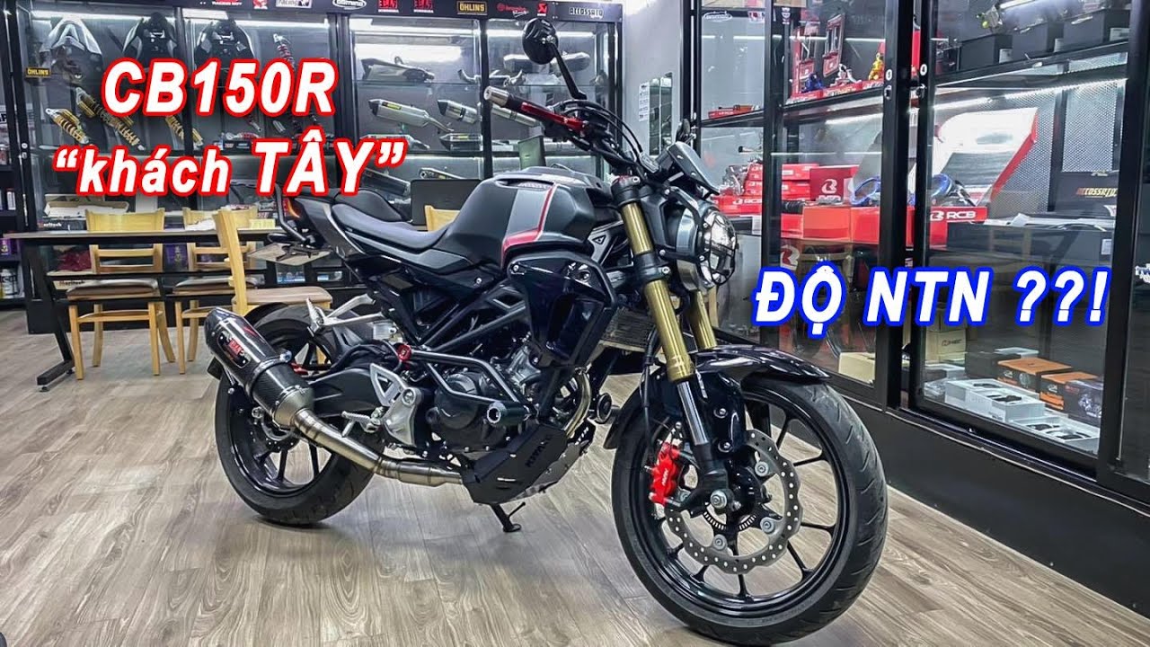 Bản độ chính hãng Honda CB150R Cafe Racer đốn tim giới trẻ