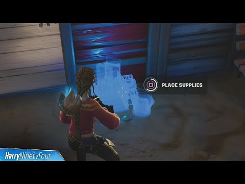 Receive Your Next Objective in the Joneses & Drop Off Supplies Locations - Fortnite