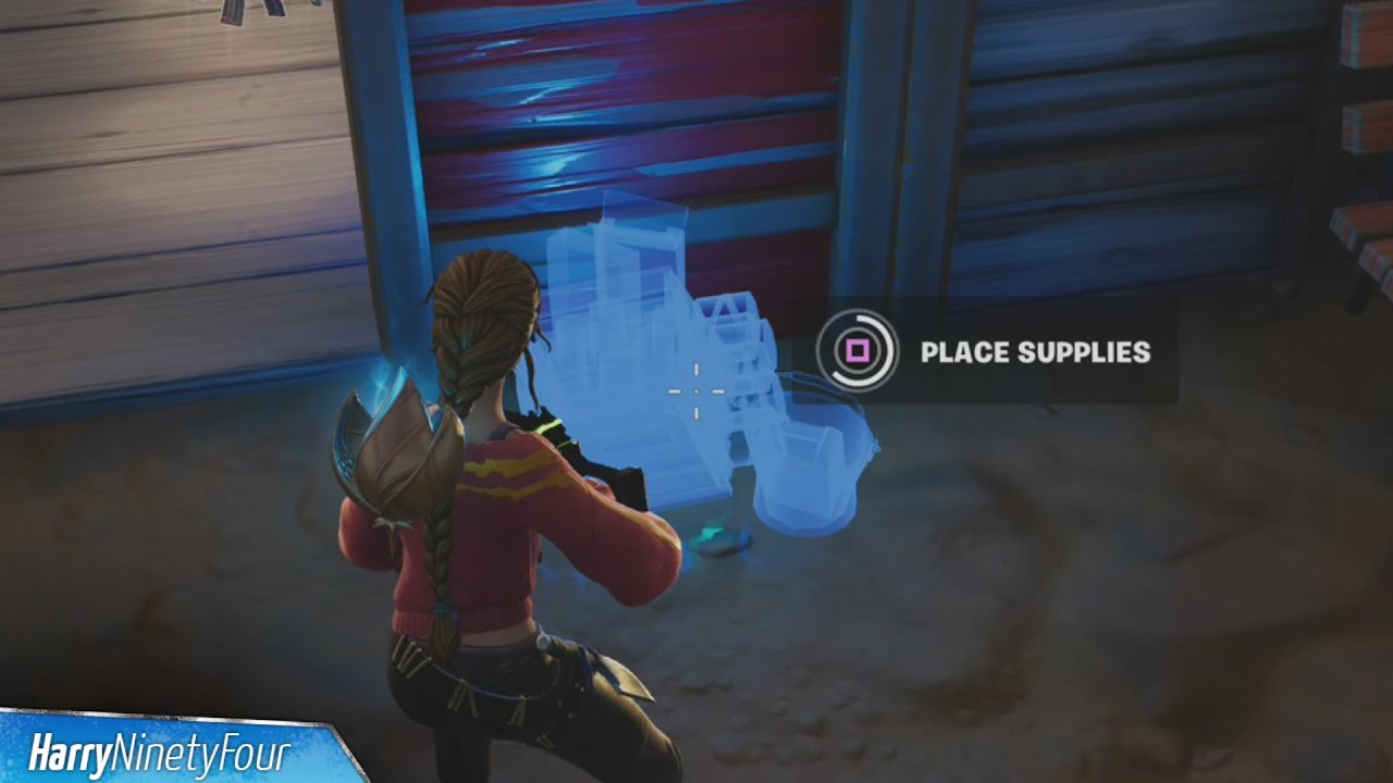 Receive Your Next Objective in the Joneses \u0026 Drop Off Supplies Locations - Fortnite