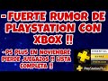 FUERTE RUMOR DE PLAYSTATION CON XBOX !! | PS PLUS EN NOVIEMBRE PIERDE JUEGAZOS PS5 PS4 !! Y MAS