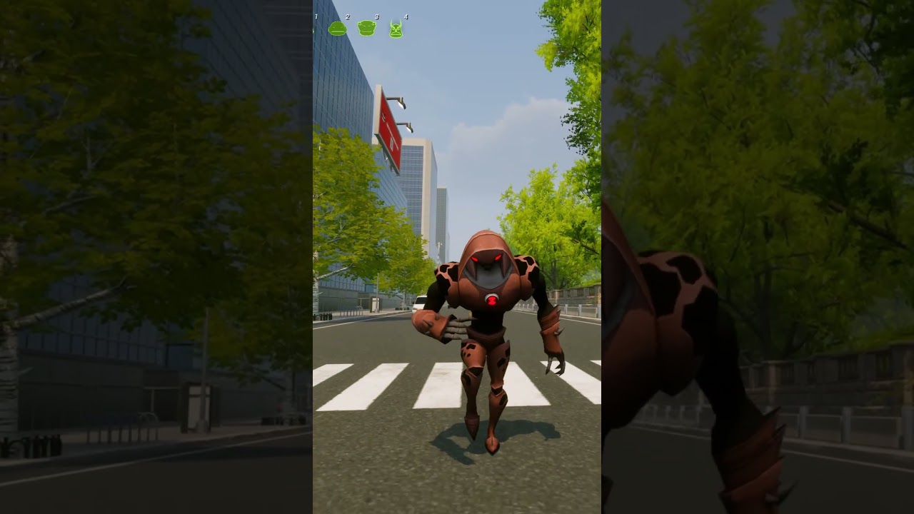 Water Hazard Jump is Kinda Weird 😂 | Ben 10 Galvan Game by Haez (Fan-Made)