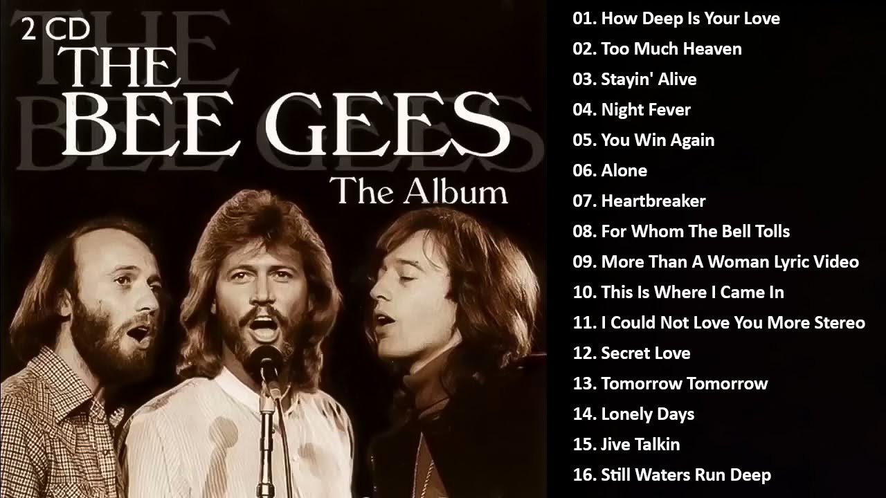 BeeGees Greatest Hits Full Album 2025 💗 Best Songs Of BeeGees
