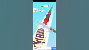 perfect slice game level 2#short #funny #perfect slice#gaming #shortvideo