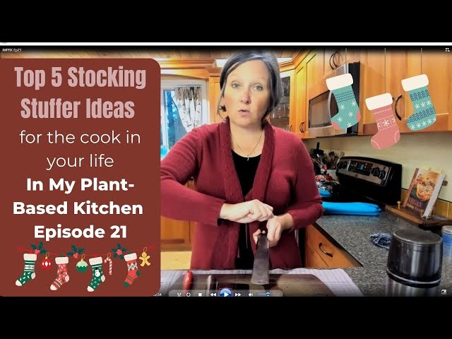 Top 5 Stocking Stuffer Ideas for the Vegan Chef In Your Life: In