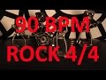 90 bpm  rock  44 drum track  metronome  drum beat