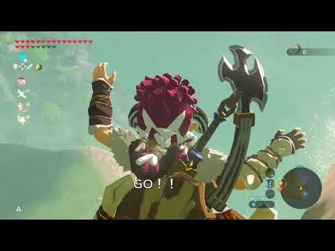 還暦リンクの風になる試練&かけっこチャレンジ ［ゼルダの伝説 ブレスオブザワイルド]
