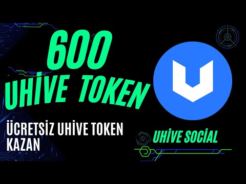 ÜCRETSİZ 600 UHİVE TOKEN KAZAN REF BAŞI 600 TOKEN LİSTELİ  ÇEKİLEBİLİR AİRDROP  #kripto#airdrop#btc