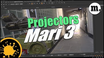 Mari Projectors tab : Camera projection and turntables tutorial | Introduction to Mari 3