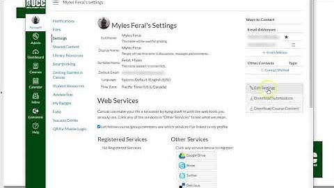 How to change Canvas password