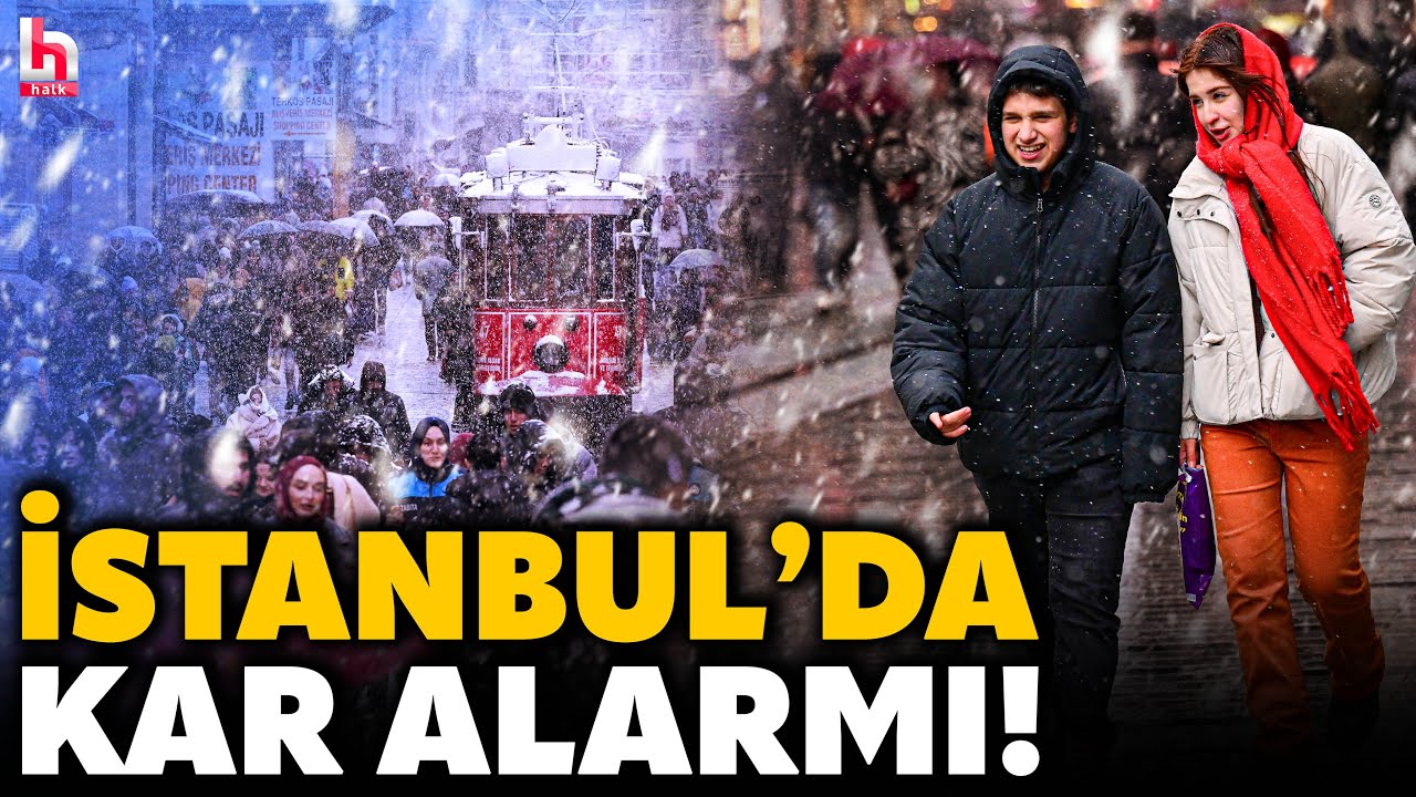 İstanbul'a beklenen kar geldi! Megakent beyaza büründü! İşte son durum...
