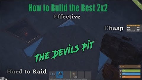 How to build the Best base in Rust (2x2)Previous video is the showcase!!
