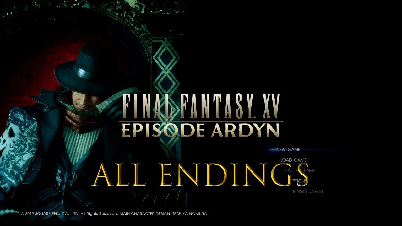 Final Fantasy XV Эпизод Ардин, все концовки