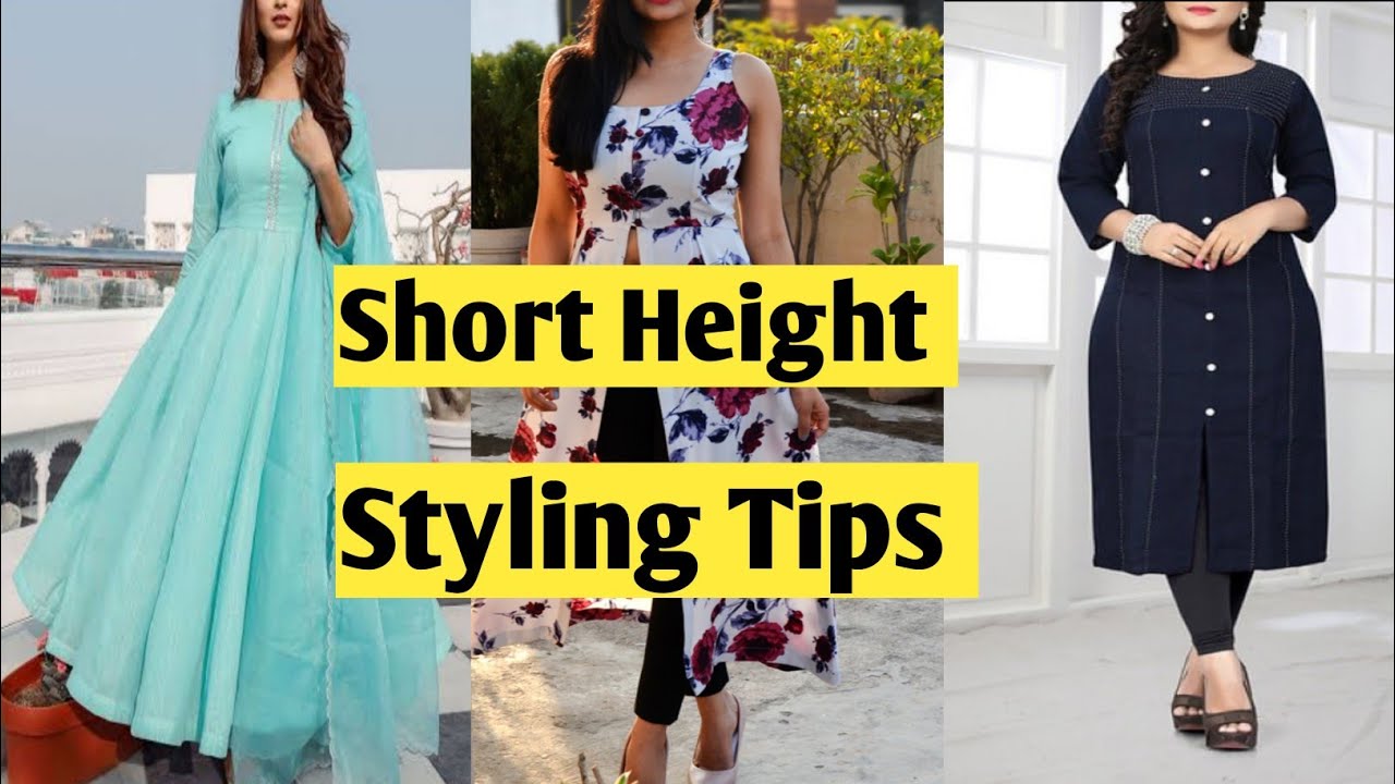 short height dressing style\short height girls dressing style\dresses\small height  girl suit design | Short girl fashion, Girl suit, Girl fashion