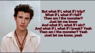 Shawn Mendes- Monster feat. Justin Bieber lyrics\\ Glitter Tacious Lyrics