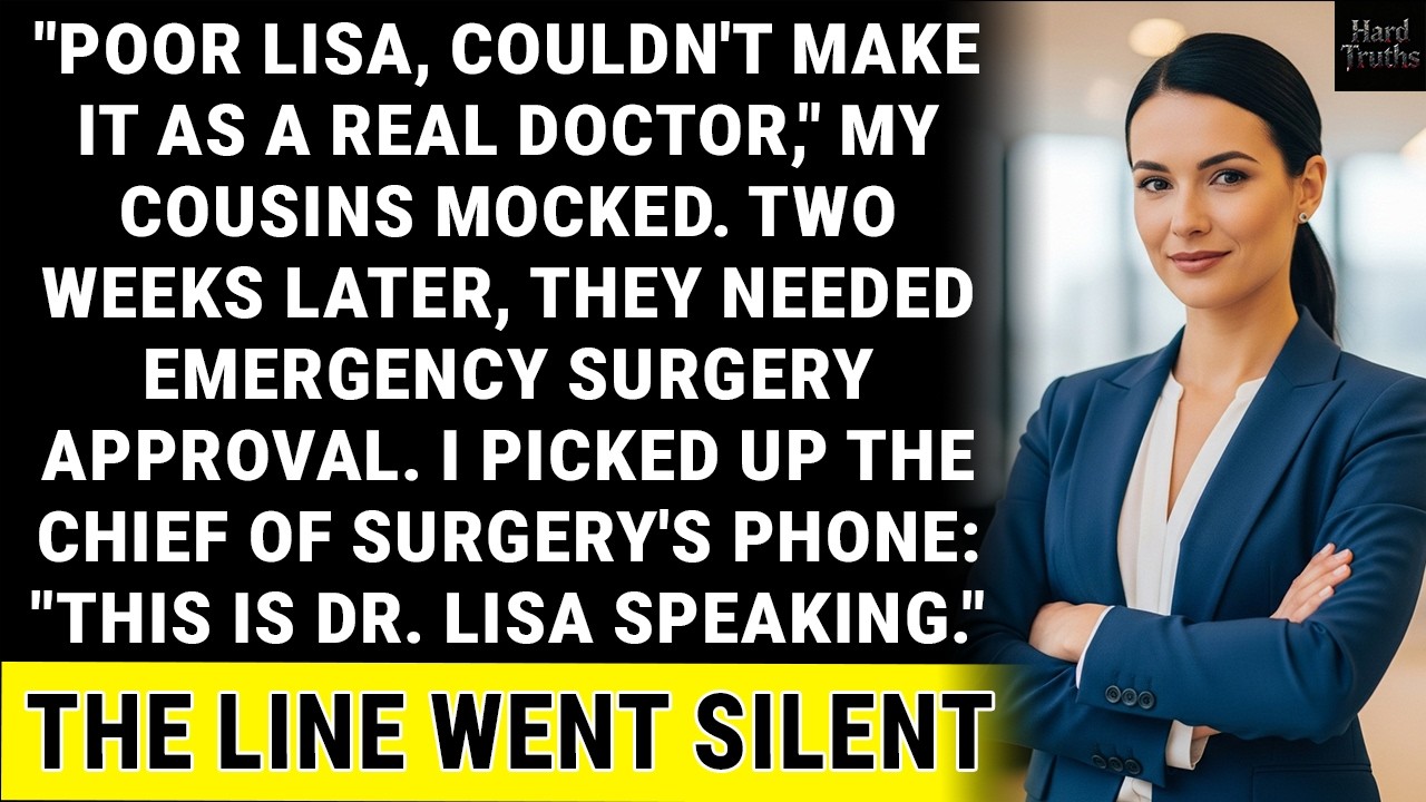 They Called Me A Failed Doctor At The Family Reunion—Until They Needed The Hospital's Permission