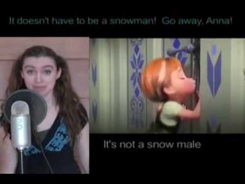 Google Translate Sings: "Do You Want to Build a Snowman 