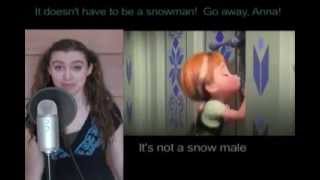 Google Translate Sings: "Do You Want to Build a Snowman" from Frozen (PARODY)